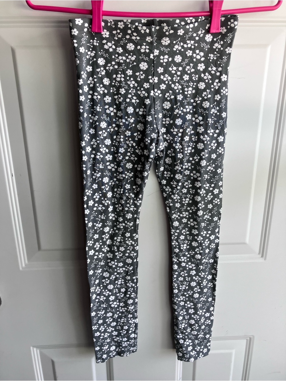 TBA bamboo floral leggings size 9-10